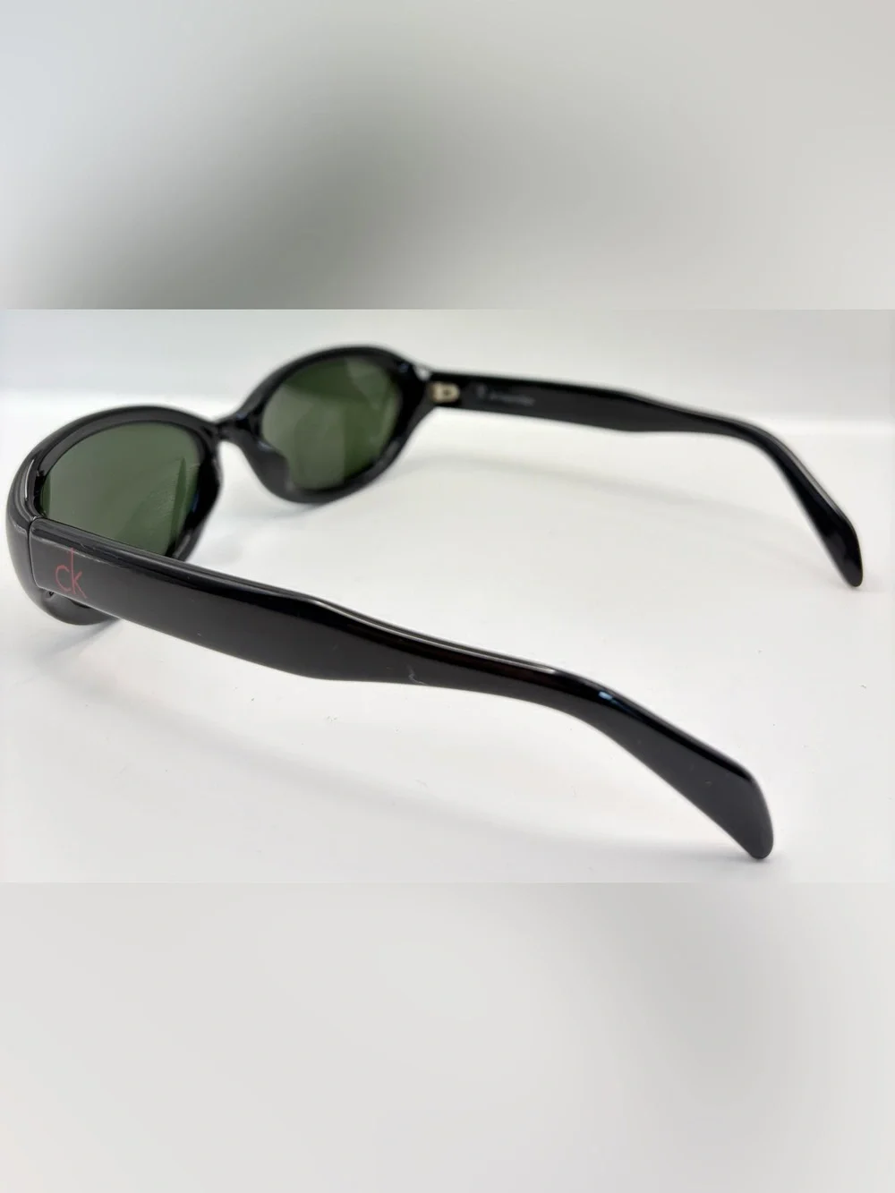 Calvin Klein 3037S Black Oval Sunglasses Frames Only